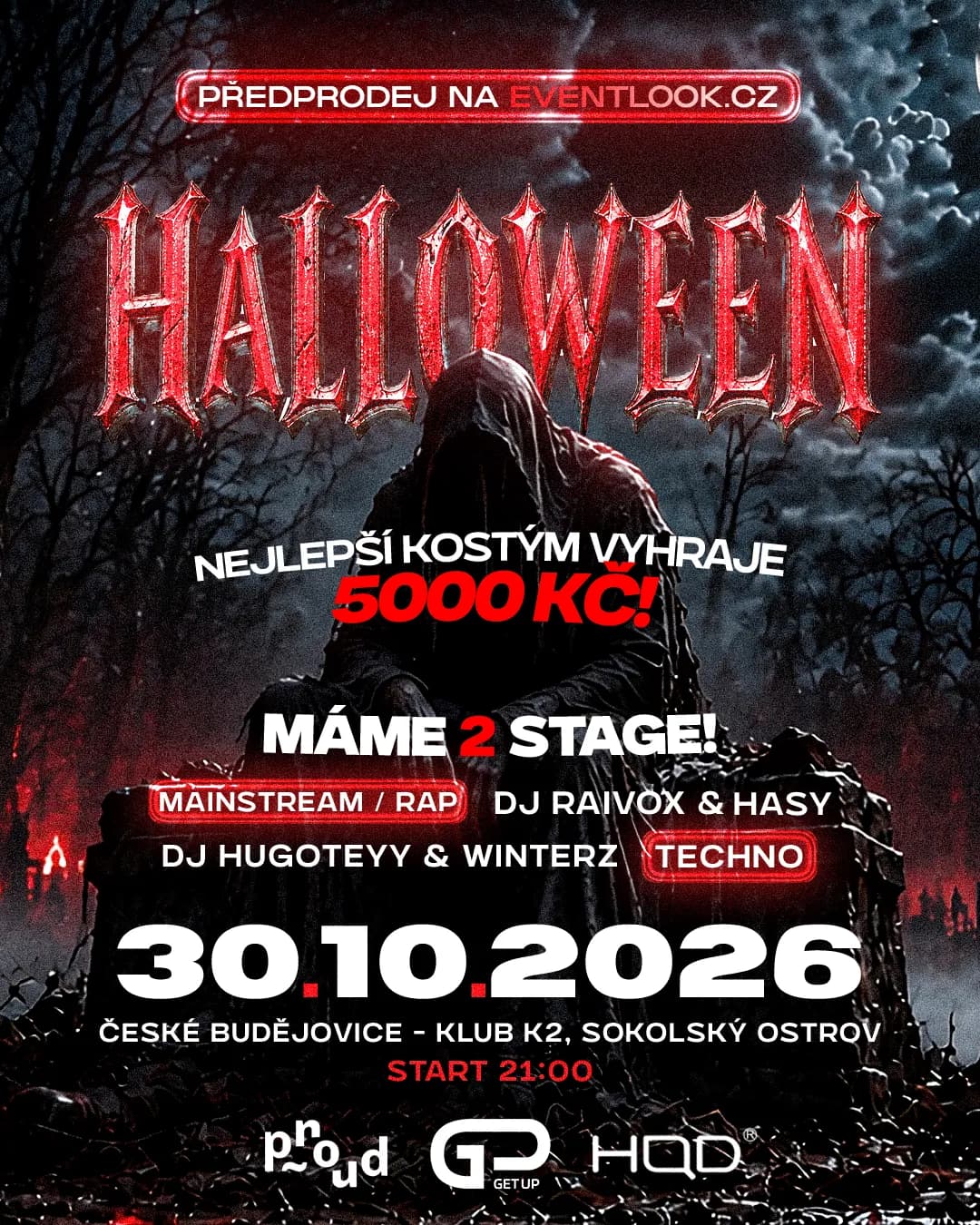 Plakát Halloween by GetUp 30. 10. 2026